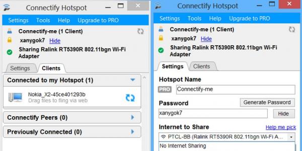 MyHotSpot - Программа для создания точки доступа Wi-Fi Программы для создания wifi точки